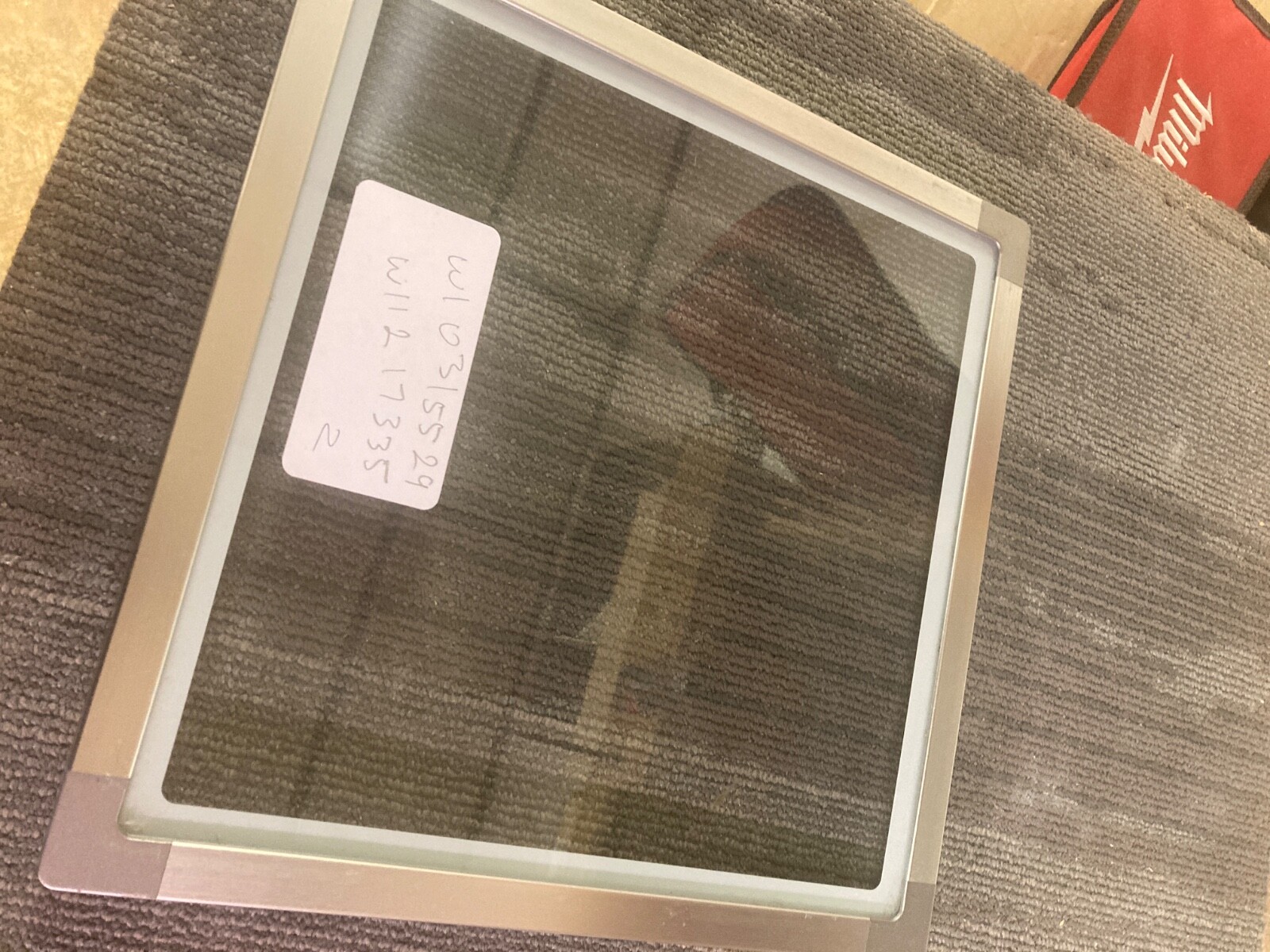 KITCHENAID REFRIGERATOR GLASS SHELF PART W11217335 eBay