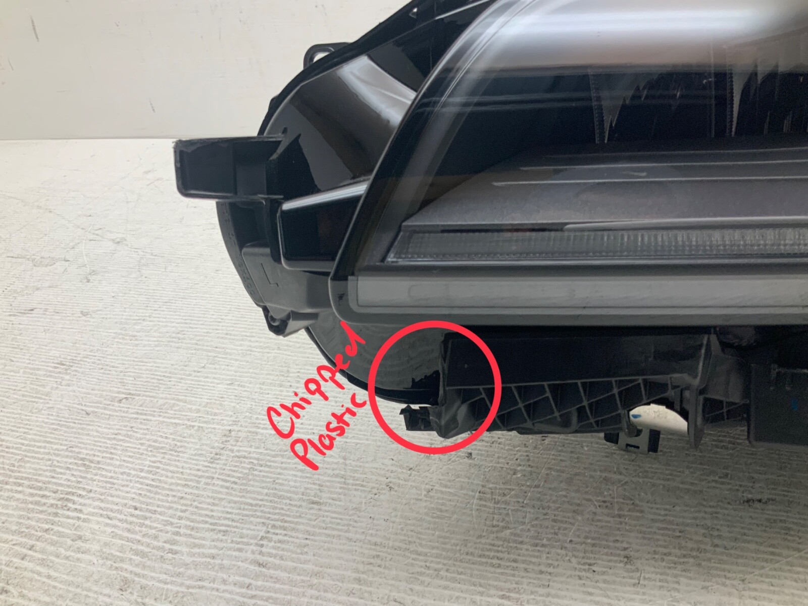 2020 2021 2022 LINCOLN AVIATOR DRIVER LH SIDE LED HEADLIGHT OEM 20 21