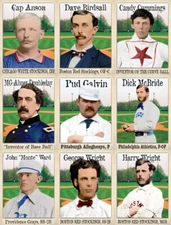 2025 LJACards "Pioneers of Base Ball" Stars of early baseball Trading Cards ACEO