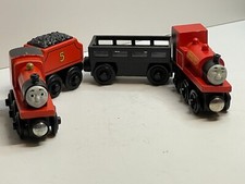 Thomas The Train James Tank Engine Tender Wooden Red Railway  Friends