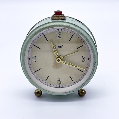 Wecker Handaufzug Vintage Uhr MAUTHE Wecker, Alarm Uhr Vintage
