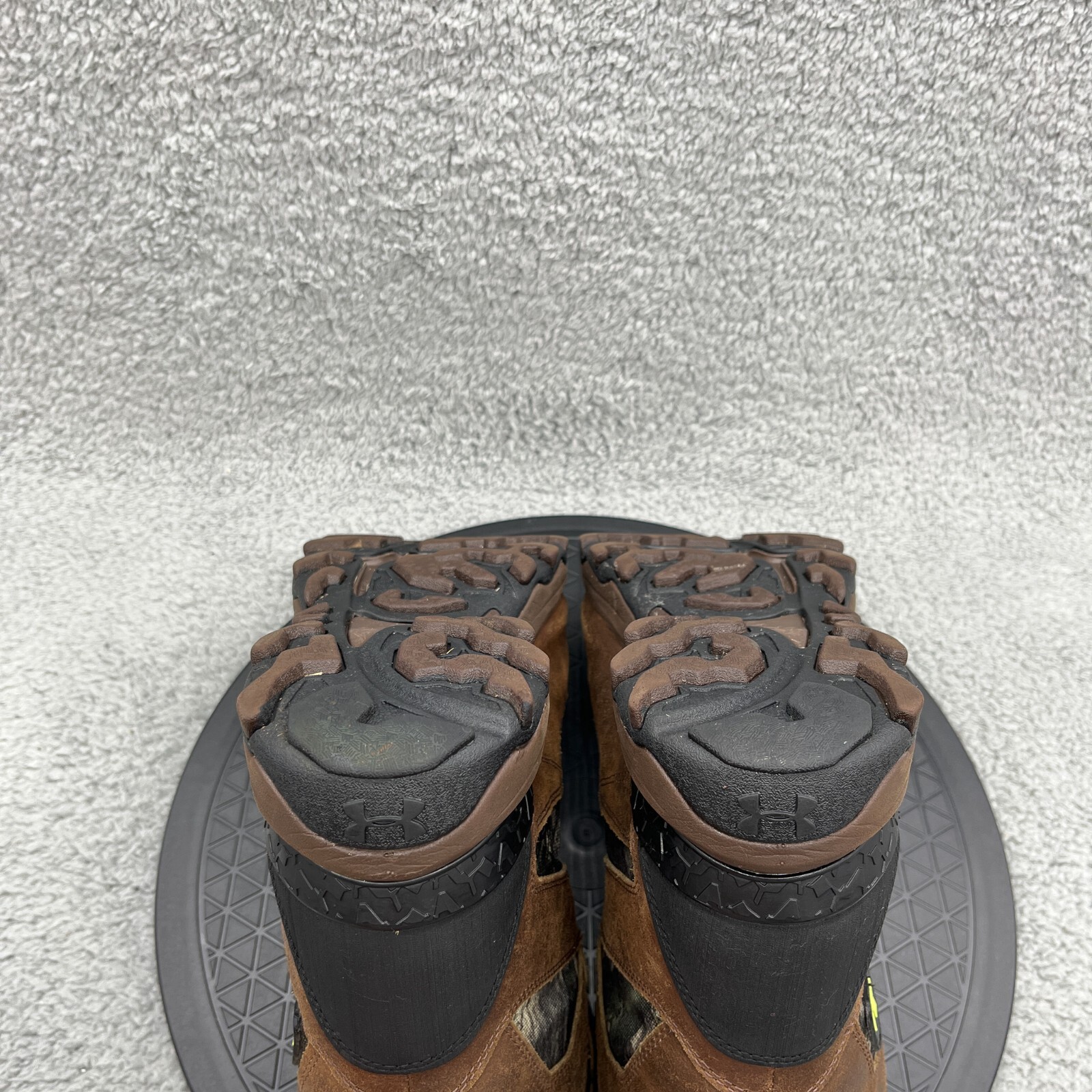 Under Armour Mens Boots Brown Black 12 Bozeman Waterproof Hunting Camouflage