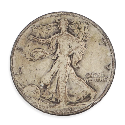 1919-D Walking Liberty 50C Good