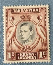 TIMBRE KENYA 1927 ROI GEORGES V