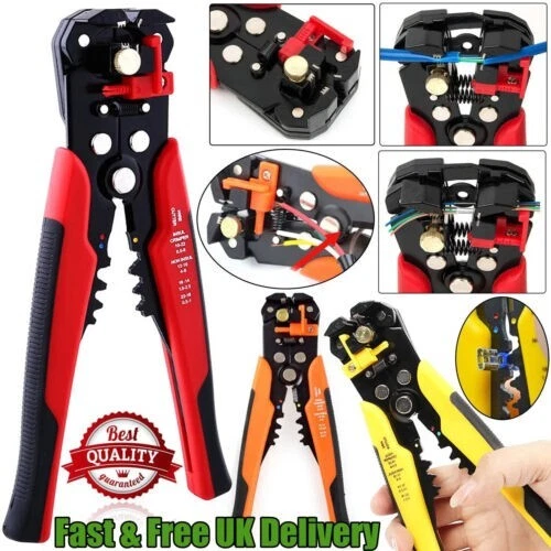 SPLINKTECH 3 in 1 Automatic Wire Stripper Crimper Self-Adjusting Wire Cutter Cable Stripper