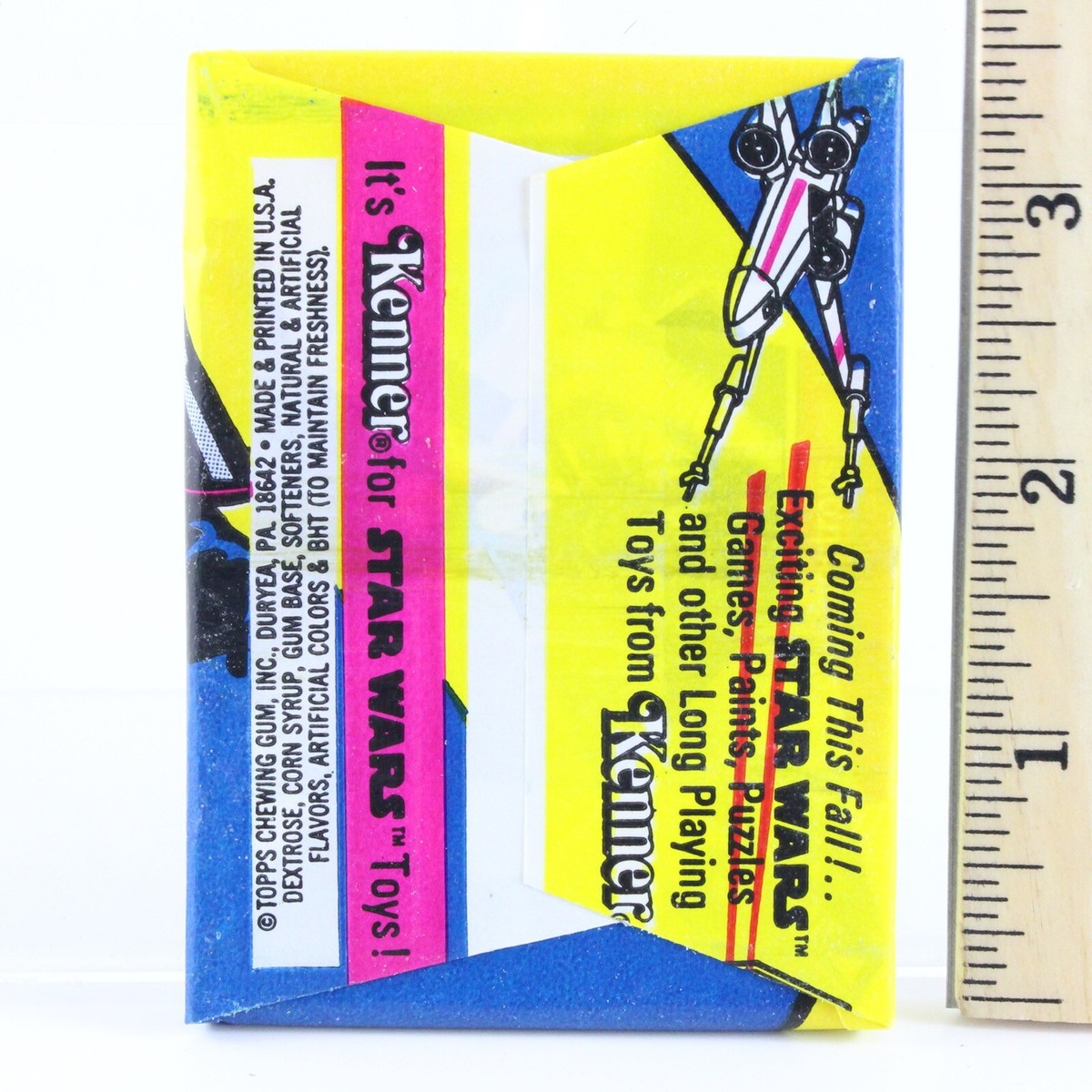 Star Wars Cards 1977 Vintage Topps Bubble Gum Card Pack Sealed