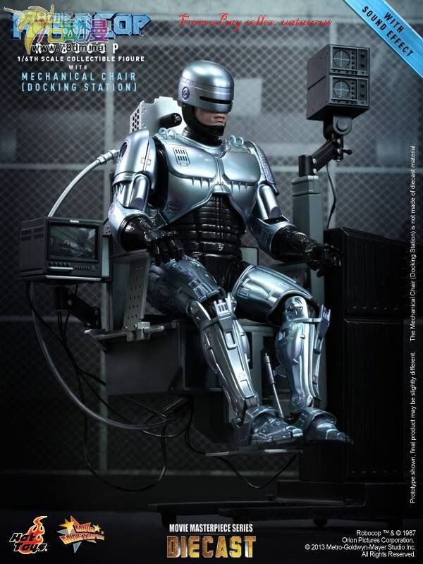 ホットトイズROBOCOP 12インチフィギュア メカニカルチェア付き ホットトイズROBOCOP 12インチフィギュア メカニカルチェア付き