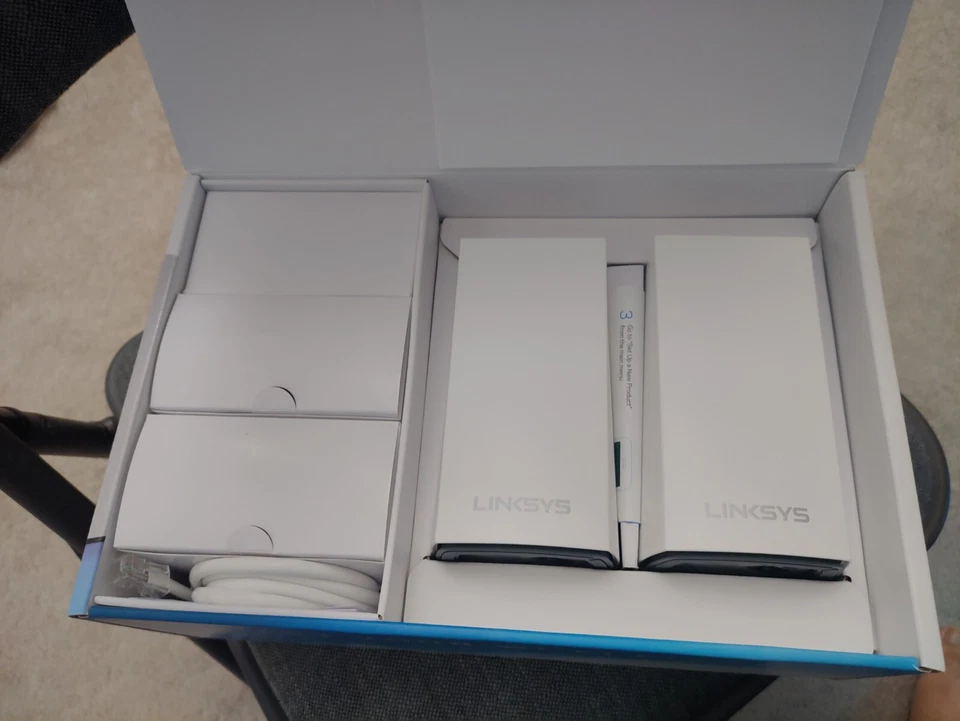 Linksys Velop AC2200 (WHW0102) 2-Pack Dual-Band Wi-Fi Router - White - Image 2 of 4