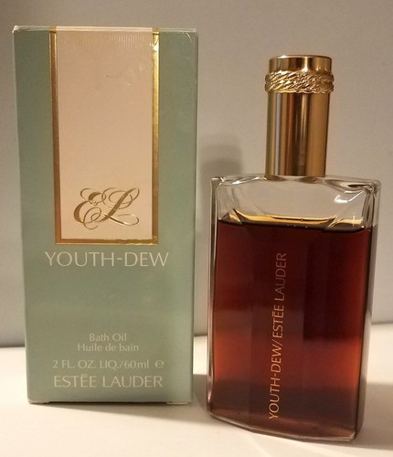 Vintage Estee Lauder Youth Dew Bath Oil 2 oz /60 ml Women's Perfumed Oil SPLASH