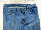 GEORGE ATHLETIC 33x30 DENIM BLUE JEANS 5 POCKET WORN PRE OWNED COND. ZIPPER FLY — photo 3
