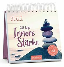 Postkartenkalender 365 Tage Innere Stärke 2022: Ins... | Buch | Zustand sehr gut