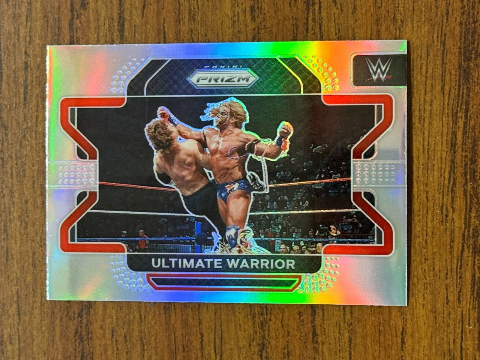 2022 WWE Prizm Ultimate Warrior Silver #93