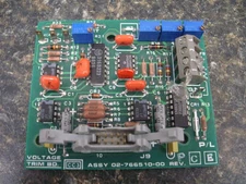 EMERSON INDUSTRIAL 02-766510-00 VOLTAGE TRIM BOARD IS REPAIRED 30 DAY WARRANTY
