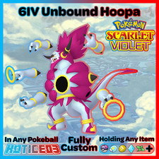 ✨ Hoopa Unbound 6IV ✨ Pokemon Scarlet & Violet 🚀 Fast 🚀