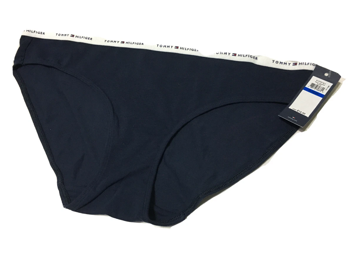 Tommy Women&#039;s Cotton Bikini Underwear Navy Blue XL | eBay