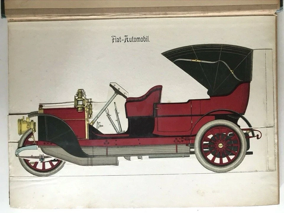 Technische Modelle, Perdiger Diesel-Motor, Fiat Modell, Aeroplan Brüder Wright - Bild 1 von 1