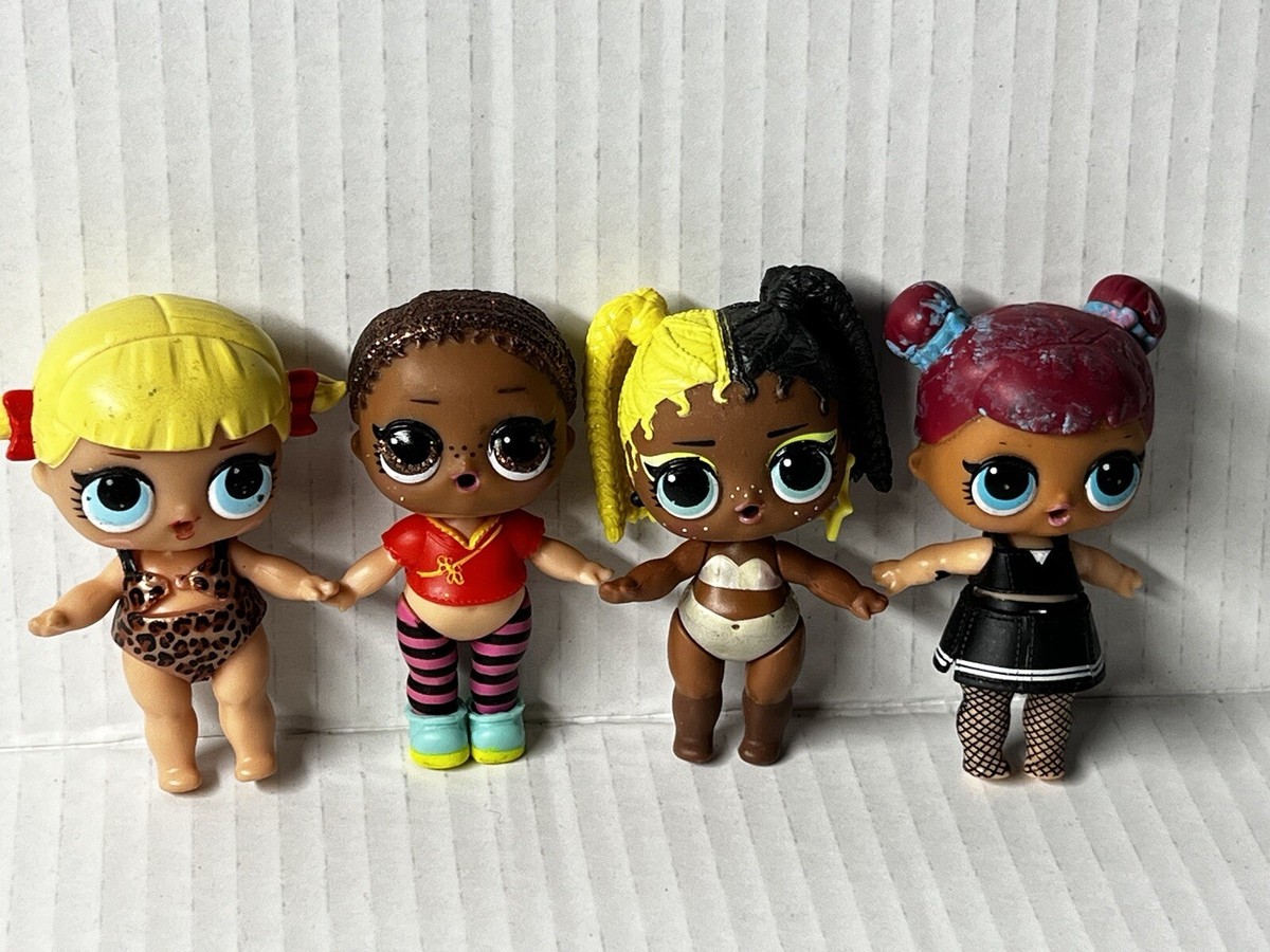 L O L Surprise Mini Dolls Lot Of 3” Multicolor Collectible