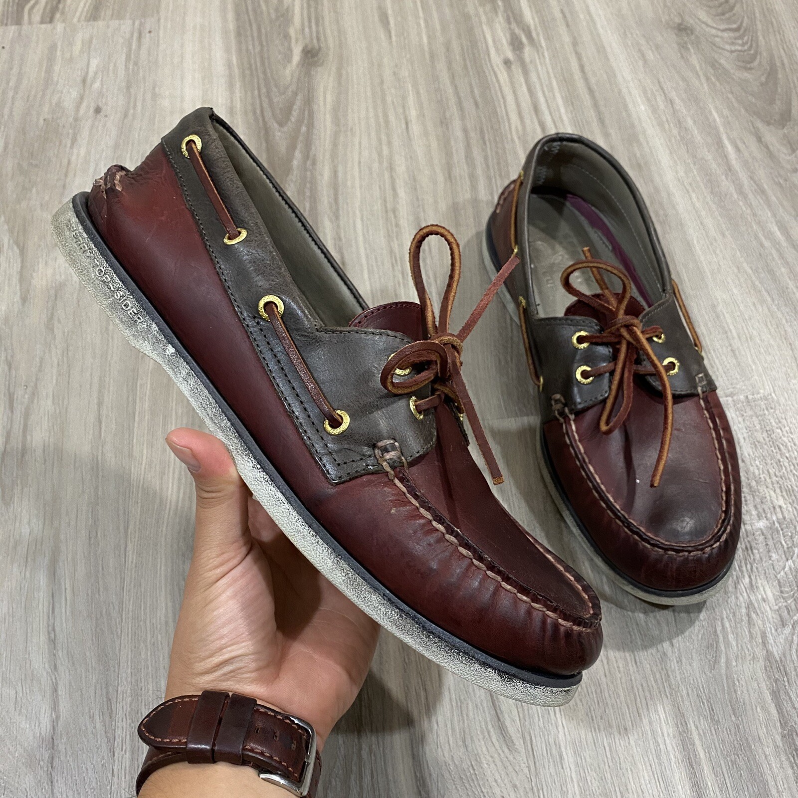 men's gold cup authentic original orleans boat shoe