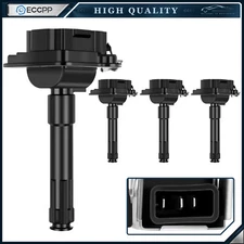 ECCPP 4 Ignition Coils For 1997-2000 Audi A4 Quattro 2004-2005 VW Golf 1.8L L4