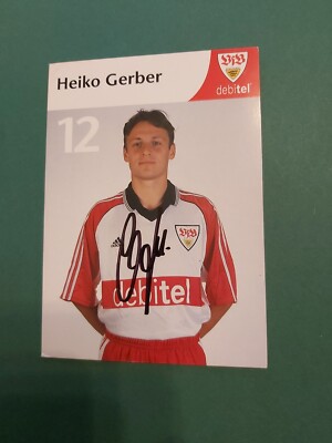 VFB Stuttgart , H. Gerber ,Autogrammkarte, Fussball