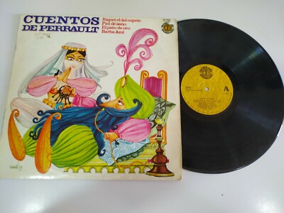 Tales De Perrault Beard Blue El Duck De Gold LP Vinyl 12 '' G VG 1979