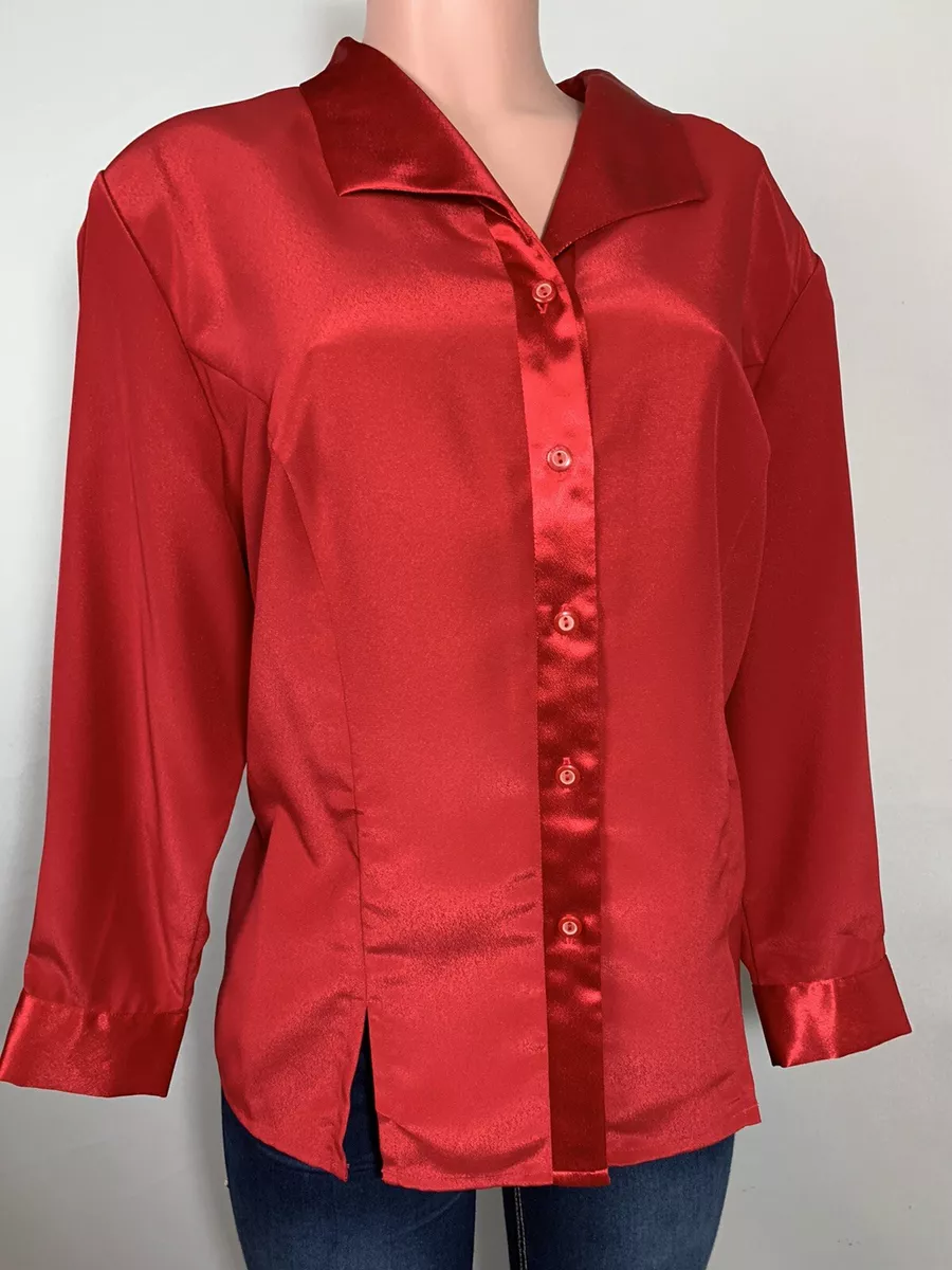 Red top store size 18