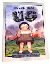 UG Boy Genius of the Stone Age by Raymond Briggs Hardcover 2001