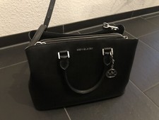 borsa michael kors nera argento originale con sacchetto antipolvere