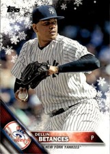 2016 Topps Holiday Dellin Betances #HMW105 New York Yankees