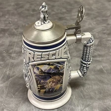 Vintage Avon Collectible Tribute To Rescue Workers Stein #43569 **FREE SHIPPING