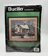 Bucilla Needlepoint Kit "Winter Haven" #4697 By Erin Dertner ~ Sealed
