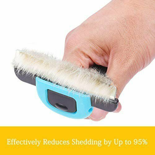 PET NEAT - Deshedding Tool for Dogs & Cats, Grooming Brush. Reduces Up To 95% - 第 2/7 張圖片