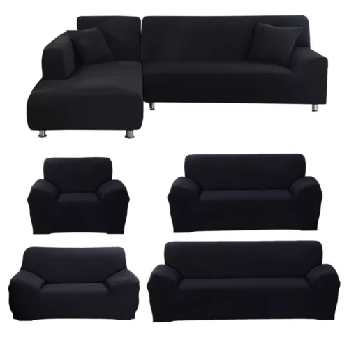Stretch Sofabezug Schonbezug Massiv Sofabezüge Couch Möbel Schoner 160g - Bild 23 von 54
