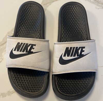 NIKE BENASSI JDI Men’s Slides White/ Black Casual Comfortable Summer NIKE BENASSI JDI MEN main image 2