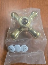 PlumbTrim 2-222/01 Cross Handle PVD Forever Brass