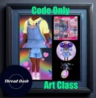 Roblox Royale High Art Class Code Only Paint Palette Beret Sent via EBay Message
