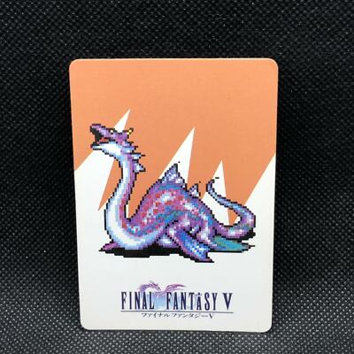 FINAL FANTASY V シルドラカード No.120 Syldra No.120 FF5 Final Fantasy 5 Card Very Rare Square 1992 JP F