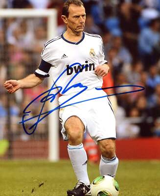 real madrid: recorte de emilio butragueño - Buy Antique football posters on todocoleccion