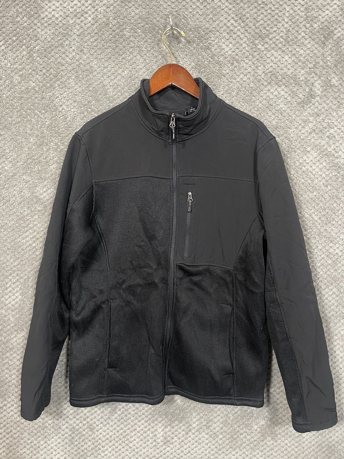 Swiss Tech Men's Black Full Zip Softshell Jacket … - image 1