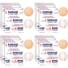 Dot Round Elastic Wound Bandages 200/pk Sterile 22mm Band Home Kit First Aid