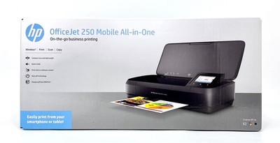HP OfficeJet 250 mobiler Multifunktionsdrucker Farbe- Druck Scann Kopie WLAN App