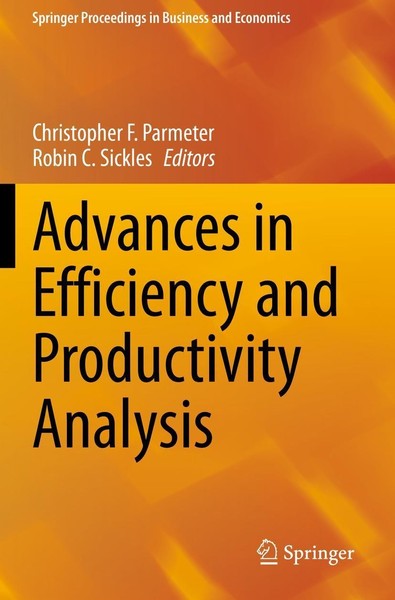 Advances In Efficiency And Productivity Analysis Christopher F. Parmeter-image