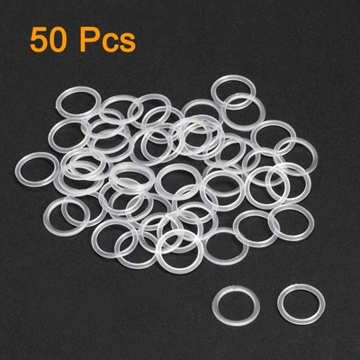#ad #ad Nylon Flat Washers M10 13mm OD 10mm ID 1mm Thickness Sealing Gasket for Fauce... $12.95