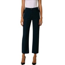 ESCADA Mid Rise Boot Leg Pants in Midnight Blue size 38 US M 