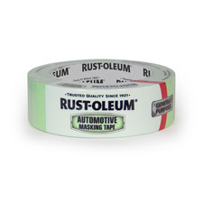Automotive Masking Tape Light Green 1.41 inch x 35 yard Single Roll Heat and