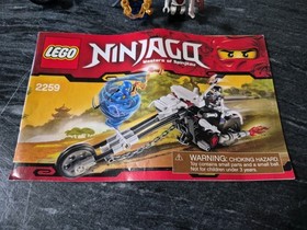 100% Complete Lego Ninjago 2259 Skull Motorbike w/instructions 