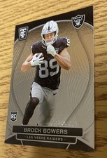 BROCK BOWERS ROOKIE RC - 2024 Totally Certified Silver Mirror RC #109 Raiders