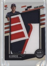2026 Panini Stars & Stripes Prizm Jumbo Materials Team Logo /20 AJ Gracia 0j81