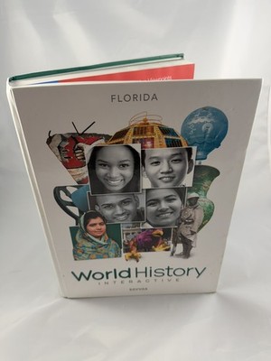 New Textbook WORLD HISTORY INTERACTIVE - FLORIDA EDITION Student Edition Savvas
