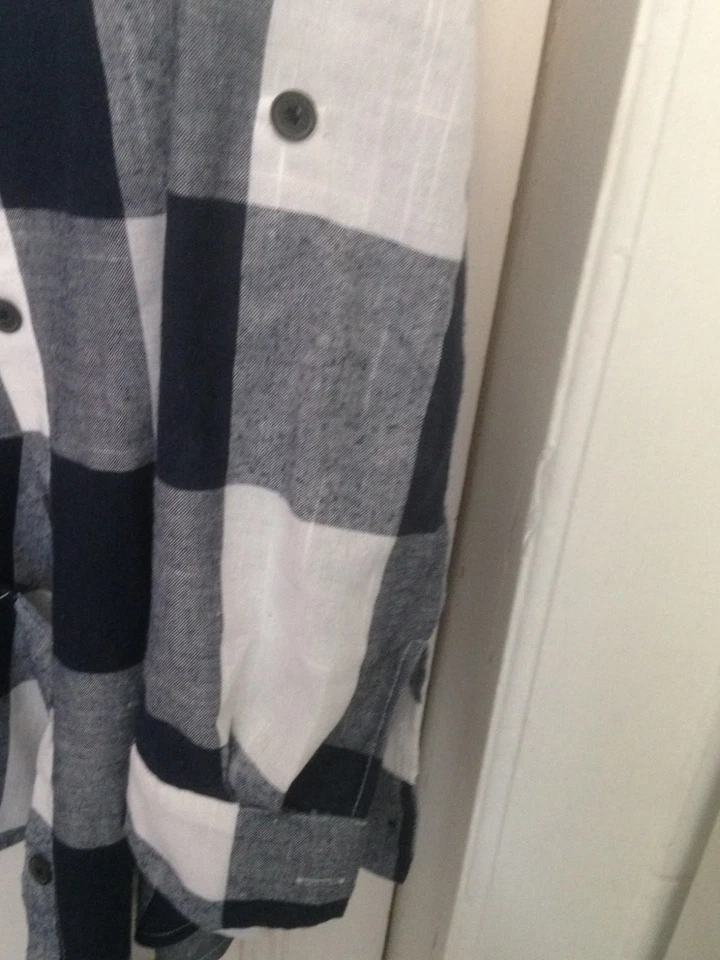 Chemise ou surchemise lin et toile de coton T48 - Photo 4/4